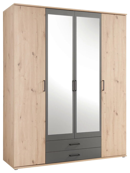 Šatníková skriňa CHICAGO šírka 159,6cm