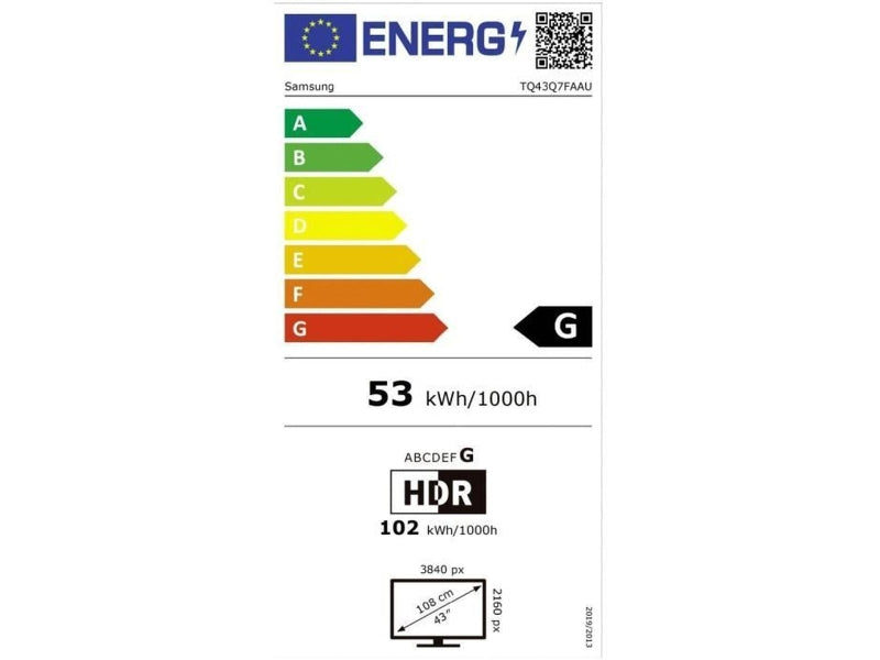Televízor QLED UHD 4K 43,0 palca (109,0 cm)